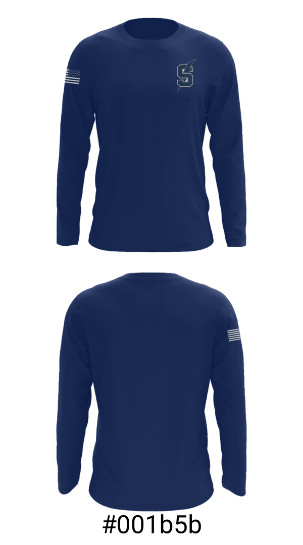 Long Sleeve Performance Shirt, Sandusky High School Basketball, Men's Basketball, Teamtime, Team time, sublimation, custom sports apparel, team uniforms, spirit wear, spiritwear, sports uniforms, custom shirts, team store, custom team store, fundraiser sports, apparel fundraiser