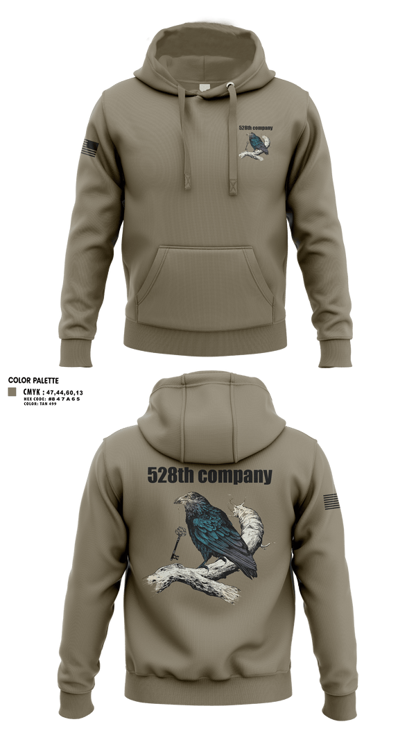 Hoodie, 528th company, Army, Teamtime, Team time, sublimation, custom sports apparel, team uniforms, spirit wear, spiritwear, sports uniforms, custom shirts, team store, custom team store, fundraiser sports, apparel fundraiser