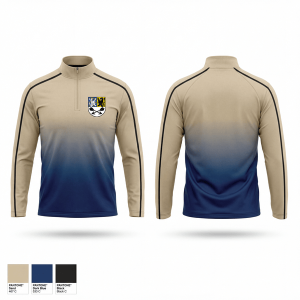 Quarter Zip Jacket, Jugendfeuerwehr Kall, Fire Department, Teamtime, Team time, sublimation, custom sports apparel, team uniforms, spirit wear, spiritwear, sports uniforms, custom shirts, team store, custom team store, fundraiser sports, apparel fundraiser
