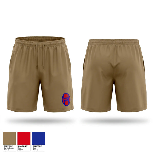 Athletic Shorts With Pockets, 30 MBCT, National Guard, Teamtime, Team time, sublimation, custom sports apparel, team uniforms, spirit wear, spiritwear, sports uniforms, custom shirts, team store, custom team store, fundraiser sports, apparel fundraiser