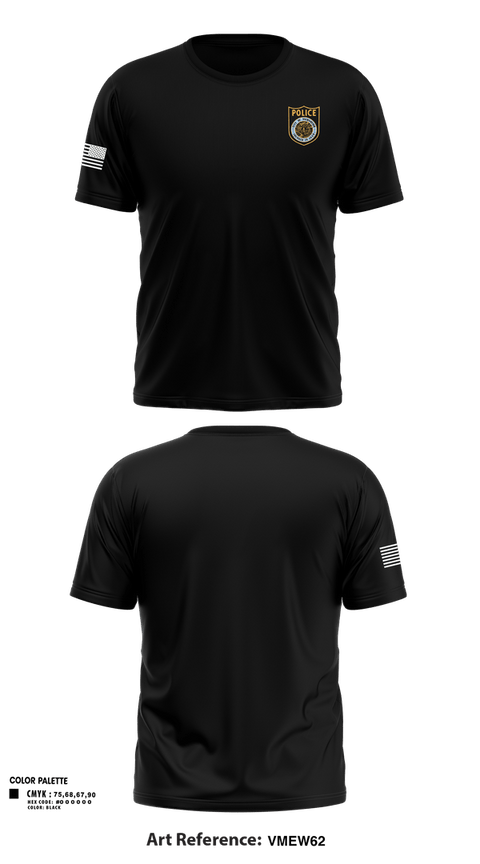 Short Sleeve Performance Shirt, POLICE, Police, Teamtime, Team time, sublimation, custom sports apparel, team uniforms, spirit wear, spiritwear, sports uniforms, custom shirts, team store, custom team store, fundraiser sports, apparel fundraiser