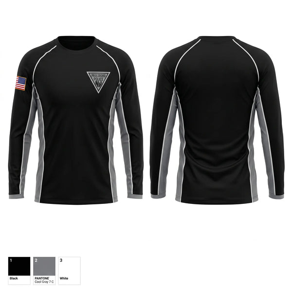 Long Sleeve Performance Shirt, Paulsboro Police Department, Police, Teamtime, Team time, sublimation, custom sports apparel, team uniforms, spirit wear, spiritwear, sports uniforms, custom shirts, team store, custom team store, fundraiser sports, apparel fundraiser