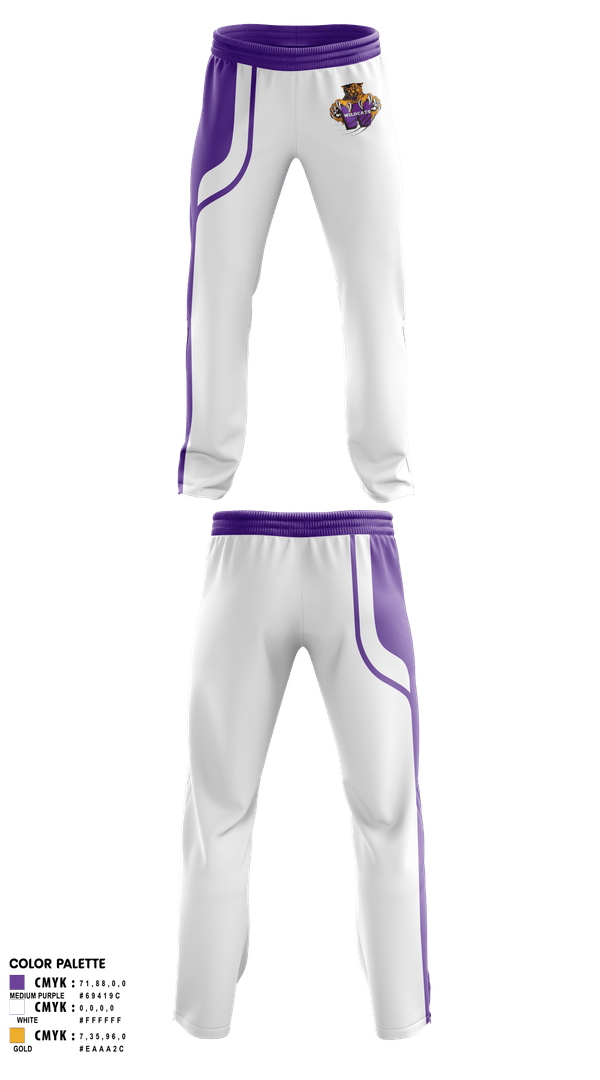 Sweatpants, West Valley, Track & Field, Teamtime, Team time, sublimation, custom sports apparel, team uniforms, spirit wear, spiritwear, sports uniforms, custom shirts, team store, custom team store, fundraiser sports, apparel fundraiser