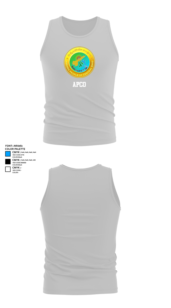 Tank Top, Apco, , Teamtime, Team time, sublimation, custom sports apparel, team uniforms, spirit wear, spiritwear, sports uniforms, custom shirts, team store, custom team store, fundraiser sports, apparel fundraiser
