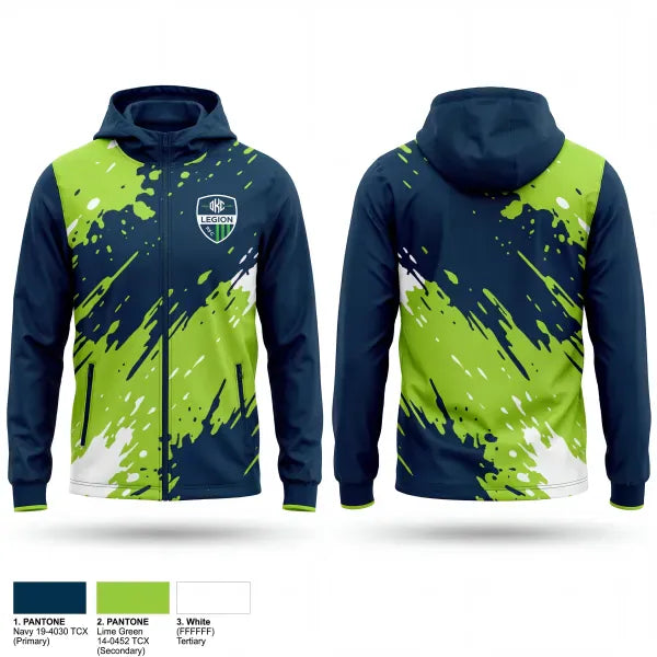 Windbreaker, Oklahoma City Legion, Rugby, Teamtime, Team time, sublimation, custom sports apparel, team uniforms, spirit wear, spiritwear, sports uniforms, custom shirts, team store, custom team store, fundraiser sports, apparel fundraiser