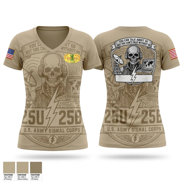 Womens Short Sleeve Vneck Shirt, 84th engineer battalion, Army, Teamtime, Team time, sublimation, custom sports apparel, team uniforms, spirit wear, spiritwear, sports uniforms, custom shirts, team store, custom team store, fundraiser sports, apparel fundraiser