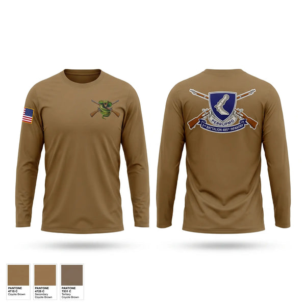 Long Sleeve Performance Shirt, 3/485th IN BN VIPERS, Army, Teamtime, Team time, sublimation, custom sports apparel, team uniforms, spirit wear, spiritwear, sports uniforms, custom shirts, team store, custom team store, fundraiser sports, apparel fundraiser