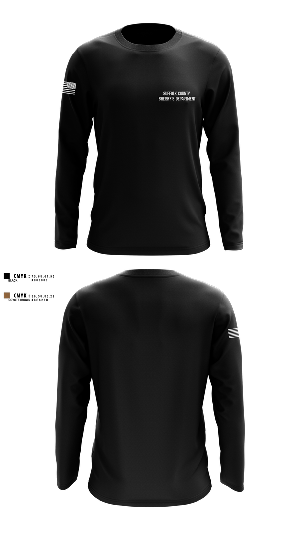 Long Sleeve Performance Shirt, Suffolk County Sheriff’s Department, , Teamtime, Team time, sublimation, custom sports apparel, team uniforms, spirit wear, spiritwear, sports uniforms, custom shirts, team store, custom team store, fundraiser sports, apparel fundraiser