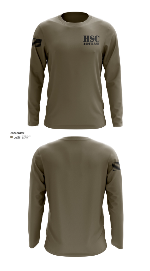 Long Sleeve Performance Shirt, HSC 449th ASB, National Guard, Teamtime, Team time, sublimation, custom sports apparel, team uniforms, spirit wear, spiritwear, sports uniforms, custom shirts, team store, custom team store, fundraiser sports, apparel fundraiser