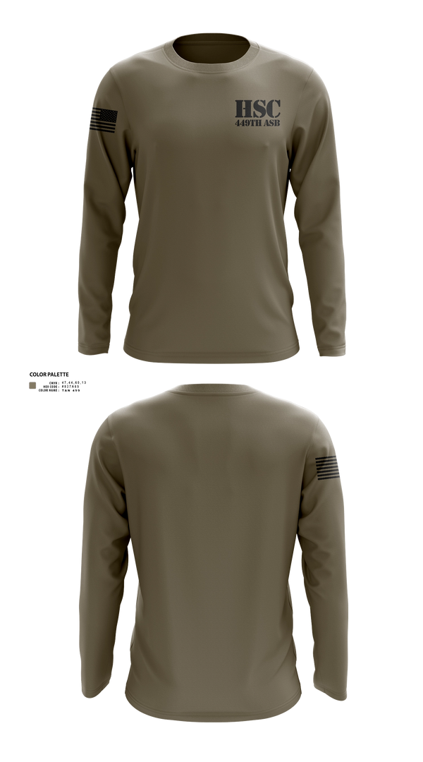 Long Sleeve Performance Shirt, HSC 449th ASB, National Guard, Teamtime, Team time, sublimation, custom sports apparel, team uniforms, spirit wear, spiritwear, sports uniforms, custom shirts, team store, custom team store, fundraiser sports, apparel fundraiser