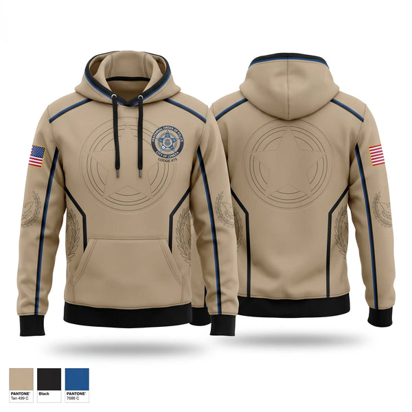 Hoodie, Lenexa Fraternal Order of Police, Police, Teamtime, Team time, sublimation, custom sports apparel, team uniforms, spirit wear, spiritwear, sports uniforms, custom shirts, team store, custom team store, fundraiser sports, apparel fundraiser