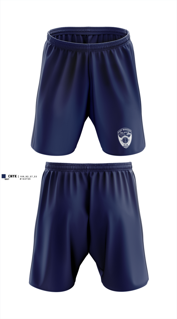 Athletic Shorts With Pockets, East Manatee, Fire Department, Teamtime, Team time, sublimation, custom sports apparel, team uniforms, spirit wear, spiritwear, sports uniforms, custom shirts, team store, custom team store, fundraiser sports, apparel fundraiser