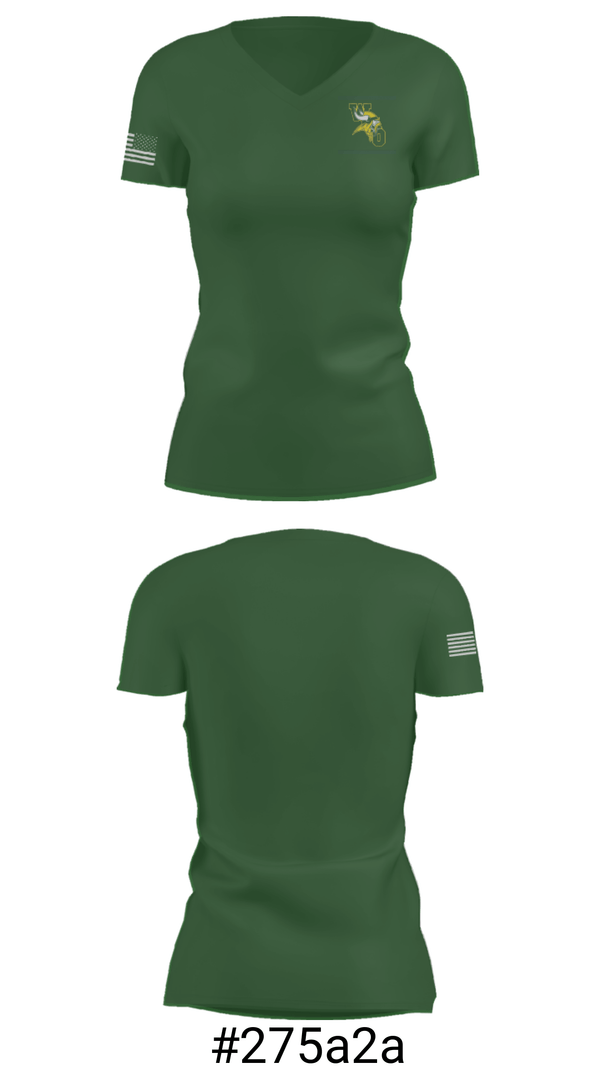 Women's Short Sleeve Vneck Shirt, White Oak High School Wrestling, Wrestling, Teamtime, Team time, sublimation, custom sports apparel, team uniforms, spirit wear, spiritwear, sports uniforms, custom shirts, team store, custom team store, fundraiser sports, apparel fundraiser