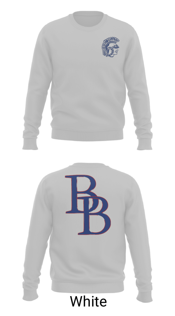 Crew Neck Sweatshirt, Blind Brook High School Basketball, Men's Basketball, Teamtime, Team time, sublimation, custom sports apparel, team uniforms, spirit wear, spiritwear, sports uniforms, custom shirts, team store, custom team store, fundraiser sports, apparel fundraiser