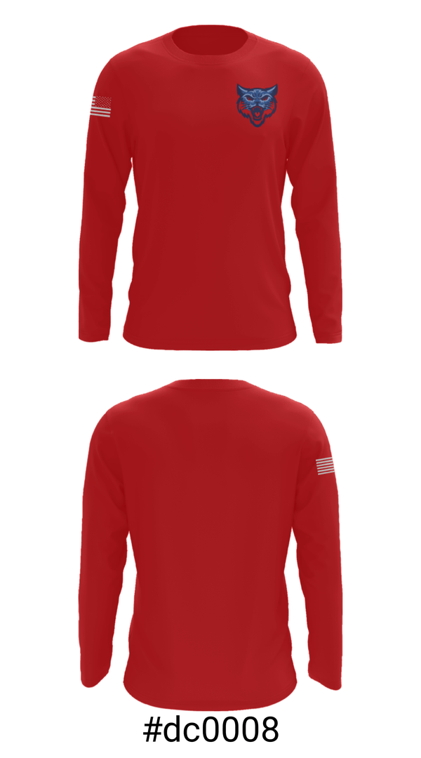Long Sleeve Performance Shirt, Hazen Union School, Spirit Store, Teamtime, Team time, sublimation, custom sports apparel, team uniforms, spirit wear, spiritwear, sports uniforms, custom shirts, team store, custom team store, fundraiser sports, apparel fundraiser