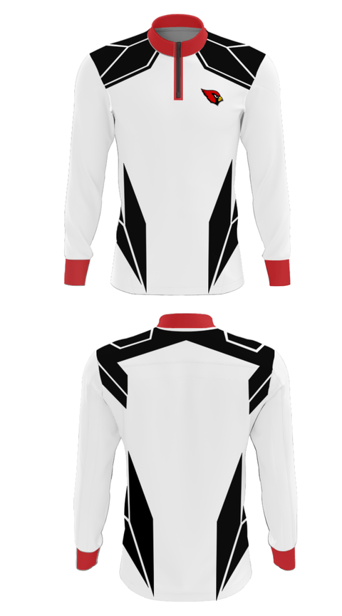 Quarter Zip Jacket, Canfield High School Hockey, Ice Hockey, Teamtime, Team time, sublimation, custom sports apparel, team uniforms, spirit wear, spiritwear, sports uniforms, custom shirts, team store, custom team store, fundraiser sports, apparel fundraiser