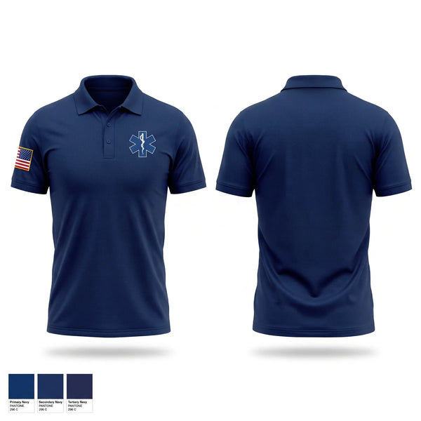 Short Sleeve Performance Polo, Sharon Ambulance, EMS/EMT, Teamtime, Team time, sublimation, custom sports apparel, team uniforms, spirit wear, spiritwear, sports uniforms, custom shirts, team store, custom team store, fundraiser sports, apparel fundraiser