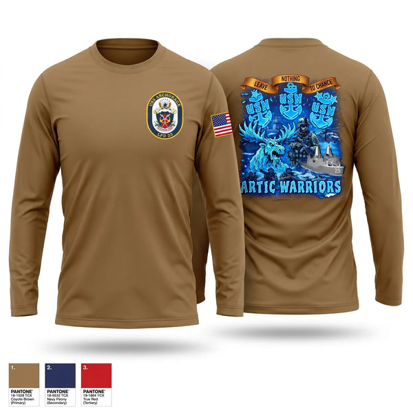 Long Sleeve Performance Shirt, USS Anchorage, Navy, Teamtime, Team time, sublimation, custom sports apparel, team uniforms, spirit wear, spiritwear, sports uniforms, custom shirts, team store, custom team store, fundraiser sports, apparel fundraiser