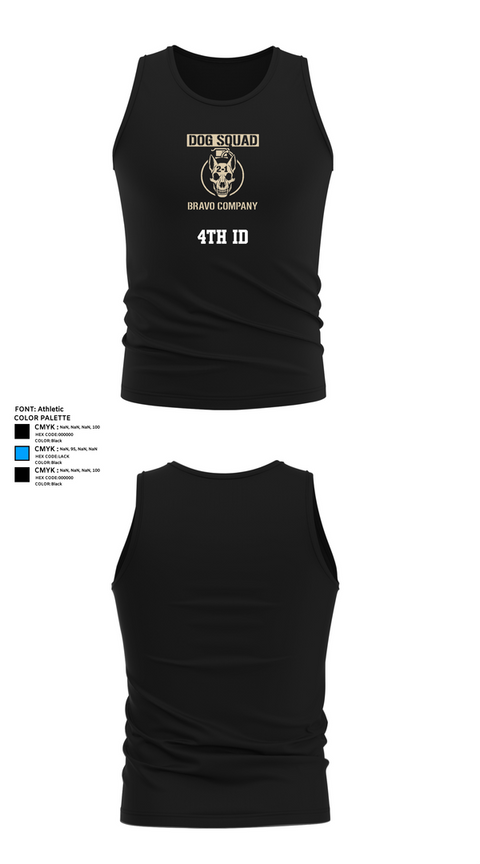 Tank Top, 4th ID, , Teamtime, Team time, sublimation, custom sports apparel, team uniforms, spirit wear, spiritwear, sports uniforms, custom shirts, team store, custom team store, fundraiser sports, apparel fundraiser