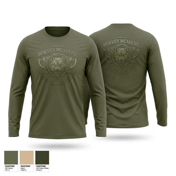 Long Sleeve Performance Shirt, Wolves Meadery LLC, , Teamtime, Team time, sublimation, custom sports apparel, team uniforms, spirit wear, spiritwear, sports uniforms, custom shirts, team store, custom team store, fundraiser sports, apparel fundraiser