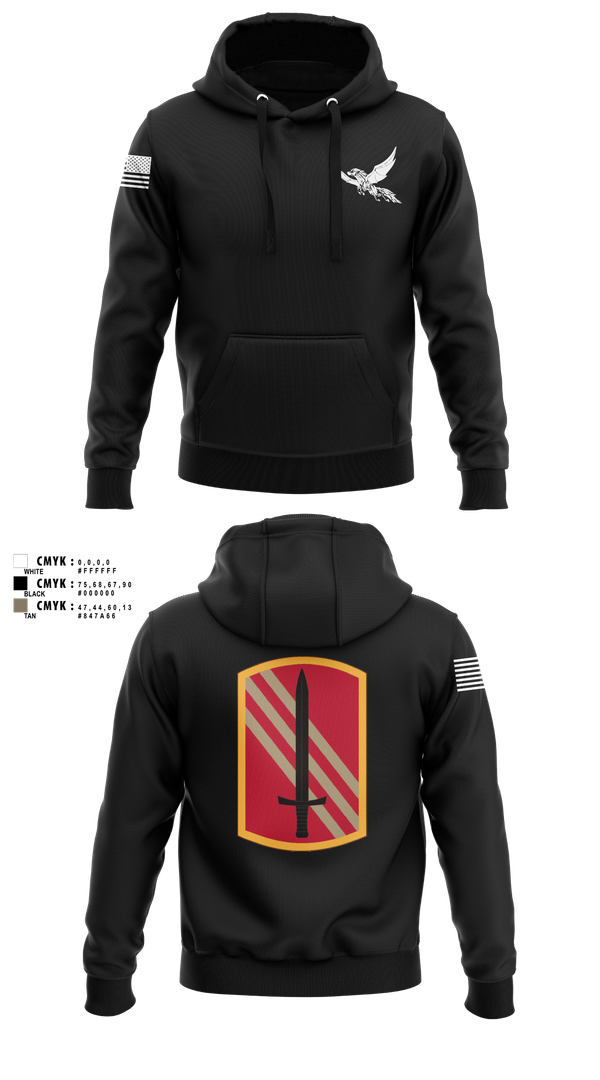 Hoodie, 196th BDE SIG CO, , Teamtime, Team time, sublimation, custom sports apparel, team uniforms, spirit wear, spiritwear, sports uniforms, custom shirts, team store, custom team store, fundraiser sports, apparel fundraiser