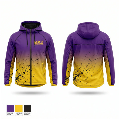 Windbreaker, CARVER MIDDLE SCHOOL, , Teamtime, Team time, sublimation, custom sports apparel, team uniforms, spirit wear, spiritwear, sports uniforms, custom shirts, team store, custom team store, fundraiser sports, apparel fundraiser