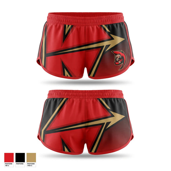 Womens Shorts, Grove City Spartans, , Teamtime, Team time, sublimation, custom sports apparel, team uniforms, spirit wear, spiritwear, sports uniforms, custom shirts, team store, custom team store, fundraiser sports, apparel fundraiser