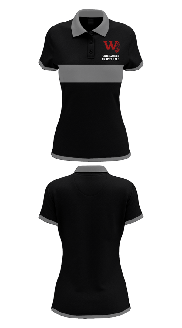 Short Sleeve Performance Polo, Weehawken High School Basketball, Men's Basketball, Teamtime, Team time, sublimation, custom sports apparel, team uniforms, spirit wear, spiritwear, sports uniforms, custom shirts, team store, custom team store, fundraiser sports, apparel fundraiser