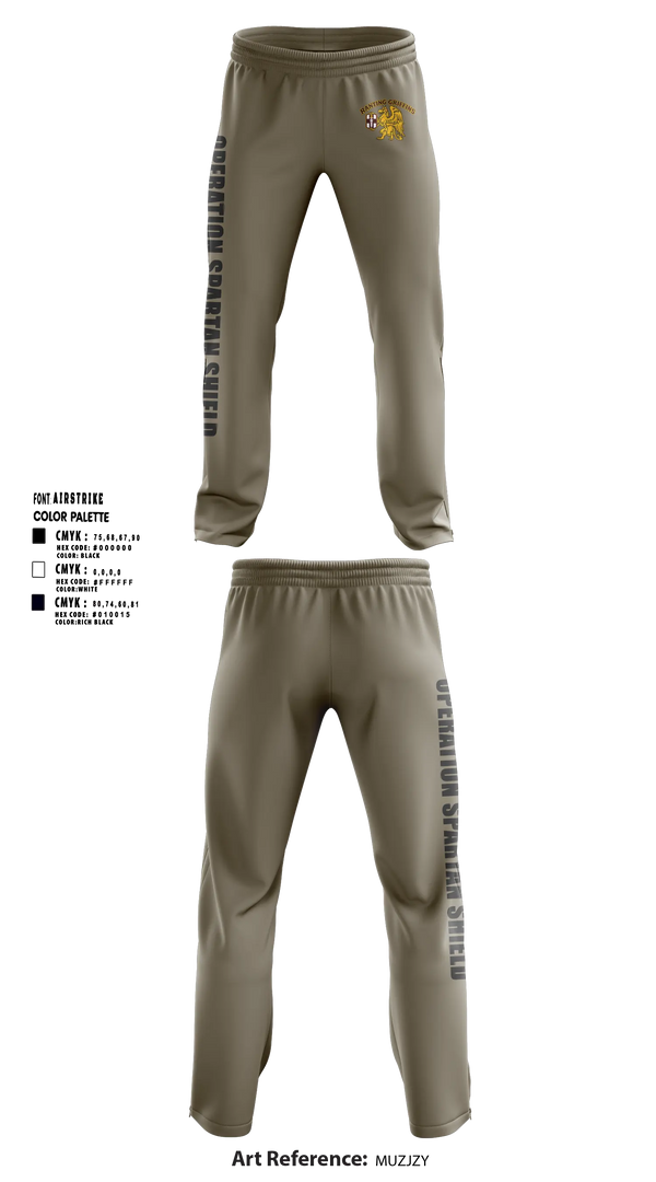 Sweatpants, 361 MLC, Army, Teamtime, Team time, sublimation, custom sports apparel, team uniforms, spirit wear, spiritwear, sports uniforms, custom shirts, team store, custom team store, fundraiser sports, apparel fundraiser