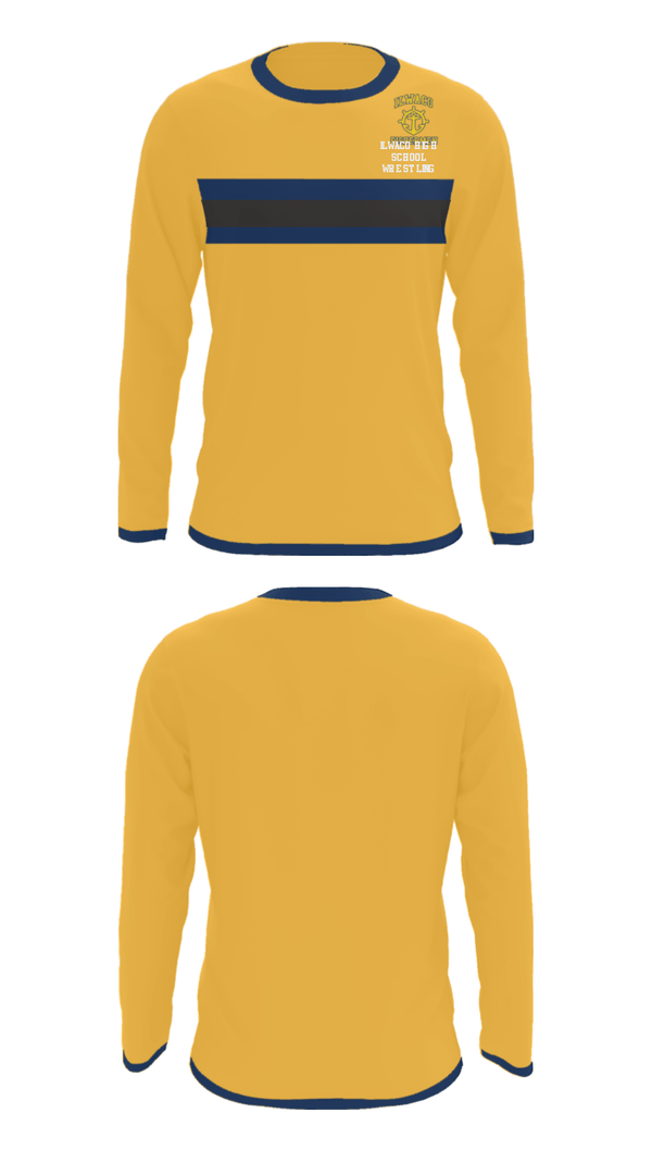 Long Sleeve Performance Shirt, Ilwaco High School Wrestling, Wrestling, Teamtime, Team time, sublimation, custom sports apparel, team uniforms, spirit wear, spiritwear, sports uniforms, custom shirts, team store, custom team store, fundraiser sports, apparel fundraiser
