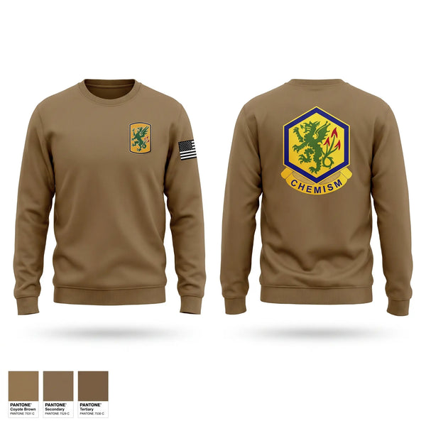 Crew Neck Sweatshirt, 314th CBRN COMPANY, Army, Teamtime, Team time, sublimation, custom sports apparel, team uniforms, spirit wear, spiritwear, sports uniforms, custom shirts, team store, custom team store, fundraiser sports, apparel fundraiser