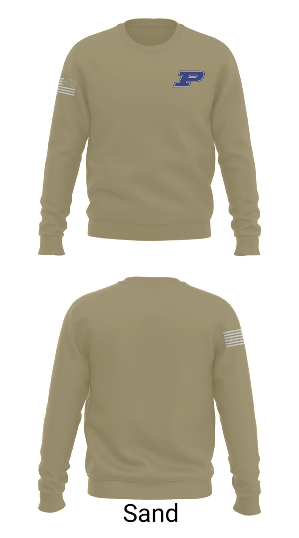 Crew Neck Sweatshirt, Pewitt CISD Police, , Teamtime, Team time, sublimation, custom sports apparel, team uniforms, spirit wear, spiritwear, sports uniforms, custom shirts, team store, custom team store, fundraiser sports, apparel fundraiser
