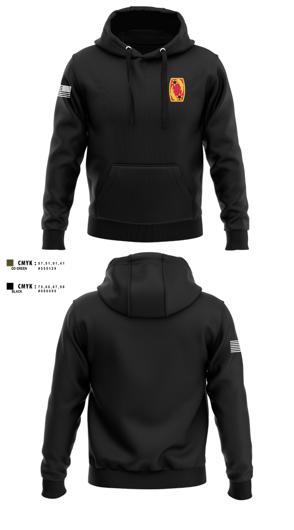 Hoodie, 69th ADA, Army, Teamtime, Team time, sublimation, custom sports apparel, team uniforms, spirit wear, spiritwear, sports uniforms, custom shirts, team store, custom team store, fundraiser sports, apparel fundraiser