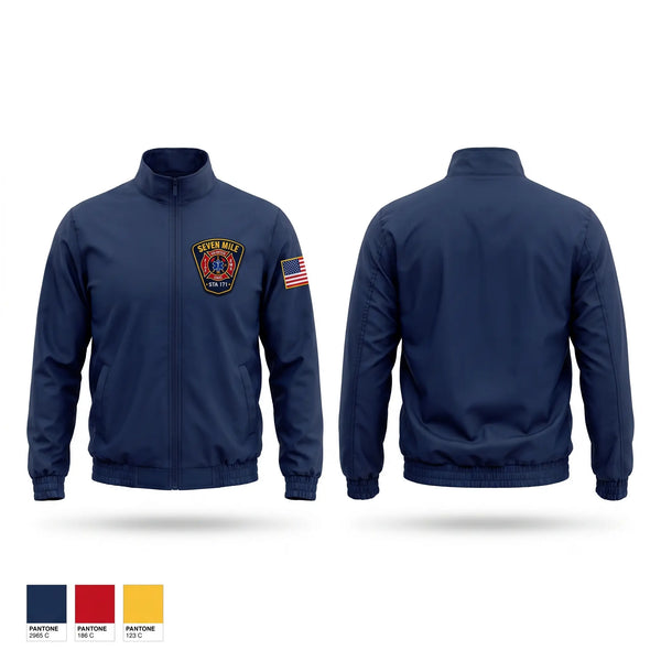 Windbreaker, Seven Mile Fire&EMS, EMS/EMT, Teamtime, Team time, sublimation, custom sports apparel, team uniforms, spirit wear, spiritwear, sports uniforms, custom shirts, team store, custom team store, fundraiser sports, apparel fundraiser