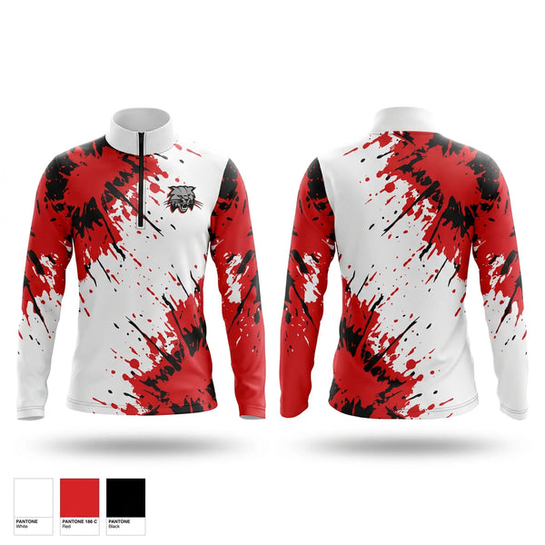 Quarter Zip Jacket, Ignacio Middle School Basketball, Women's Basketball, Teamtime, Team time, sublimation, custom sports apparel, team uniforms, spirit wear, spiritwear, sports uniforms, custom shirts, team store, custom team store, fundraiser sports, apparel fundraiser