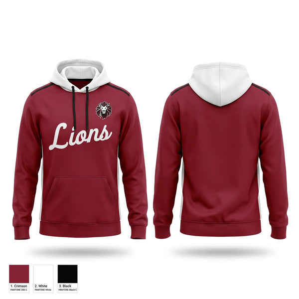 Hoodie, Sardis Lions, Softball, Teamtime, Team time, sublimation, custom sports apparel, team uniforms, spirit wear, spiritwear, sports uniforms, custom shirts, team store, custom team store, fundraiser sports, apparel fundraiser