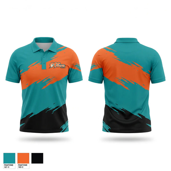 Short Sleeve Performance Polo, WAVE, Baseball, Teamtime, Team time, sublimation, custom sports apparel, team uniforms, spirit wear, spiritwear, sports uniforms, custom shirts, team store, custom team store, fundraiser sports, apparel fundraiser