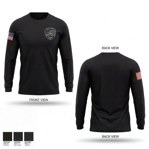 Long Sleeve Performance Shirt, Salem county corrections response team, Police, Teamtime, Team time, sublimation, custom sports apparel, team uniforms, spirit wear, spiritwear, sports uniforms, custom shirts, team store, custom team store, fundraiser sports, apparel fundraiser