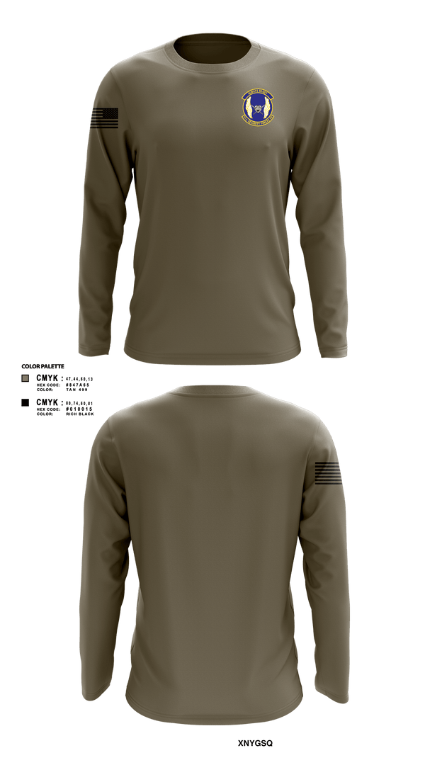 Long Sleeve Performance Shirt, 51SFS Metal Tigers, Air Force, Teamtime, Team time, sublimation, custom sports apparel, team uniforms, spirit wear, spiritwear, sports uniforms, custom shirts, team store, custom team store, fundraiser sports, apparel fundraiser