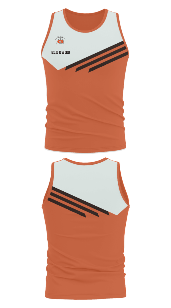 Tank Top, Glenwood, Men's Basketball, Teamtime, Team time, sublimation, custom sports apparel, team uniforms, spirit wear, spiritwear, sports uniforms, custom shirts, team store, custom team store, fundraiser sports, apparel fundraiser