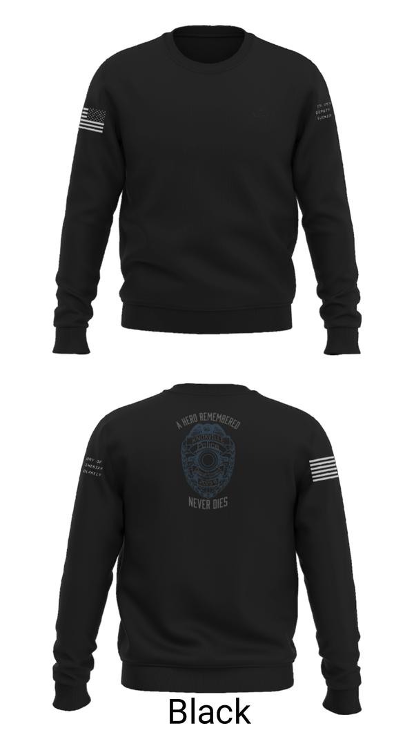 Crew Neck Sweatshirt, 2023-B BRC, Police, Teamtime, Team time, sublimation, custom sports apparel, team uniforms, spirit wear, spiritwear, sports uniforms, custom shirts, team store, custom team store, fundraiser sports, apparel fundraiser