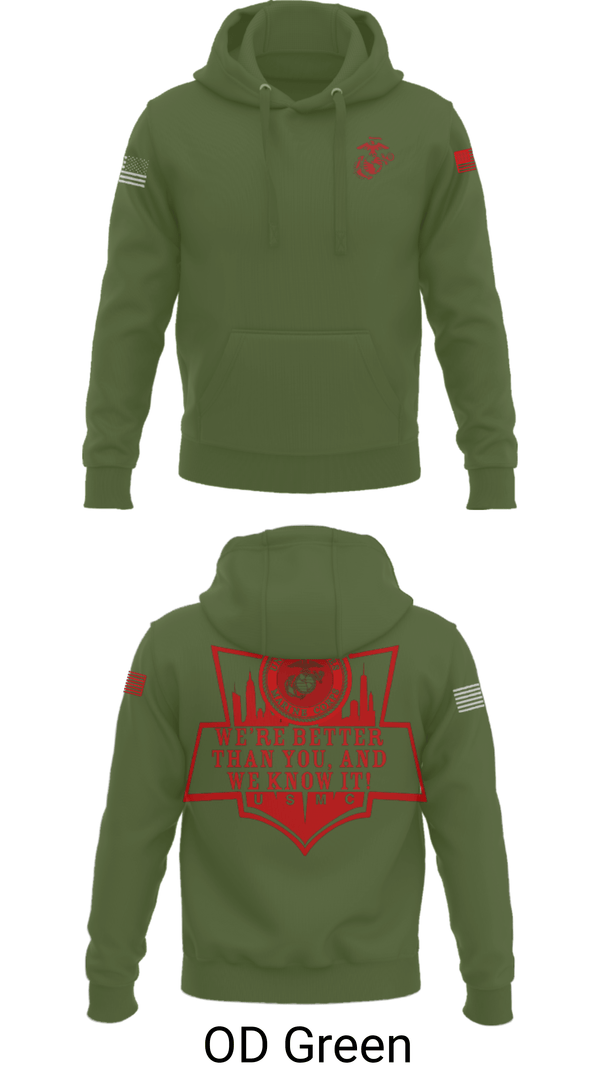 Hoodie, RSS EMPIRE STATE, Marines, Teamtime, Team time, sublimation, custom sports apparel, team uniforms, spirit wear, spiritwear, sports uniforms, custom shirts, team store, custom team store, fundraiser sports, apparel fundraiser