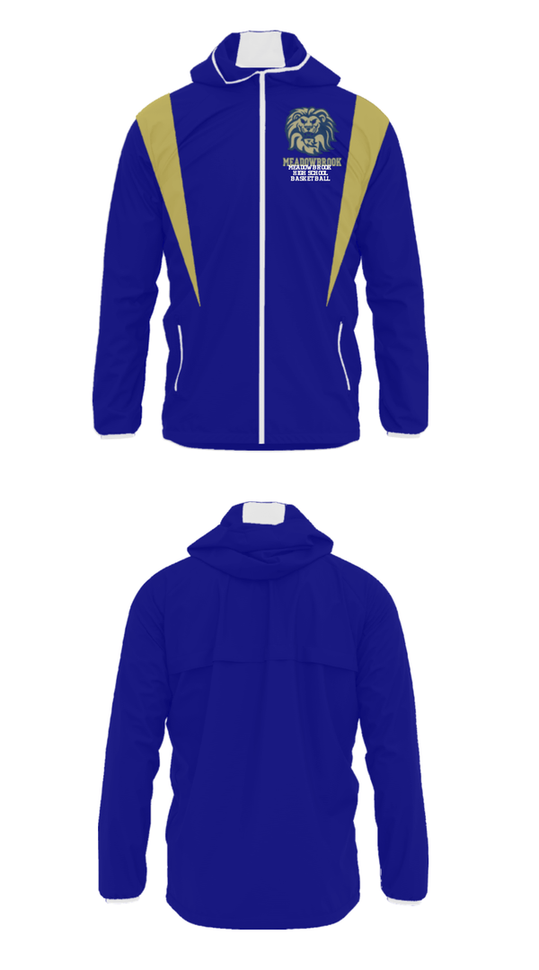Windbreaker, Meadowbrook High School Basketball, Women's Basketball, Teamtime, Team time, sublimation, custom sports apparel, team uniforms, spirit wear, spiritwear, sports uniforms, custom shirts, team store, custom team store, fundraiser sports, apparel fundraiser