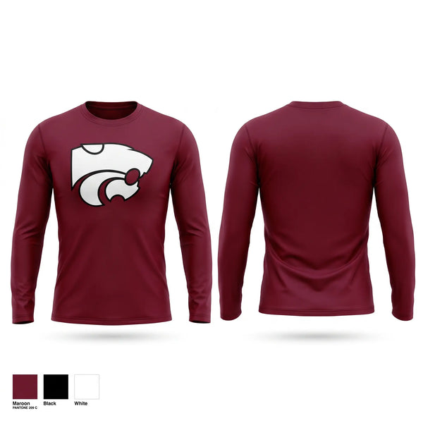 Long Sleeve Performance Shirt, Whitehouse Wildcats, , Teamtime, Team time, sublimation, custom sports apparel, team uniforms, spirit wear, spiritwear, sports uniforms, custom shirts, team store, custom team store, fundraiser sports, apparel fundraiser