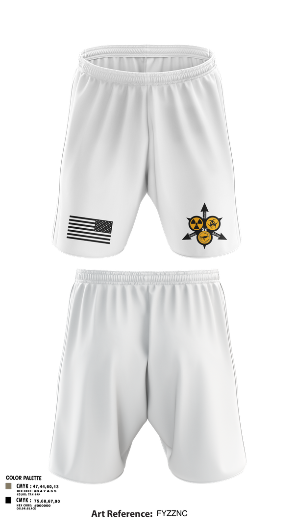 Athletic Shorts With Pockets, 51st WMD-CST, , Teamtime, Team time, sublimation, custom sports apparel, team uniforms, spirit wear, spiritwear, sports uniforms, custom shirts, team store, custom team store, fundraiser sports, apparel fundraiser