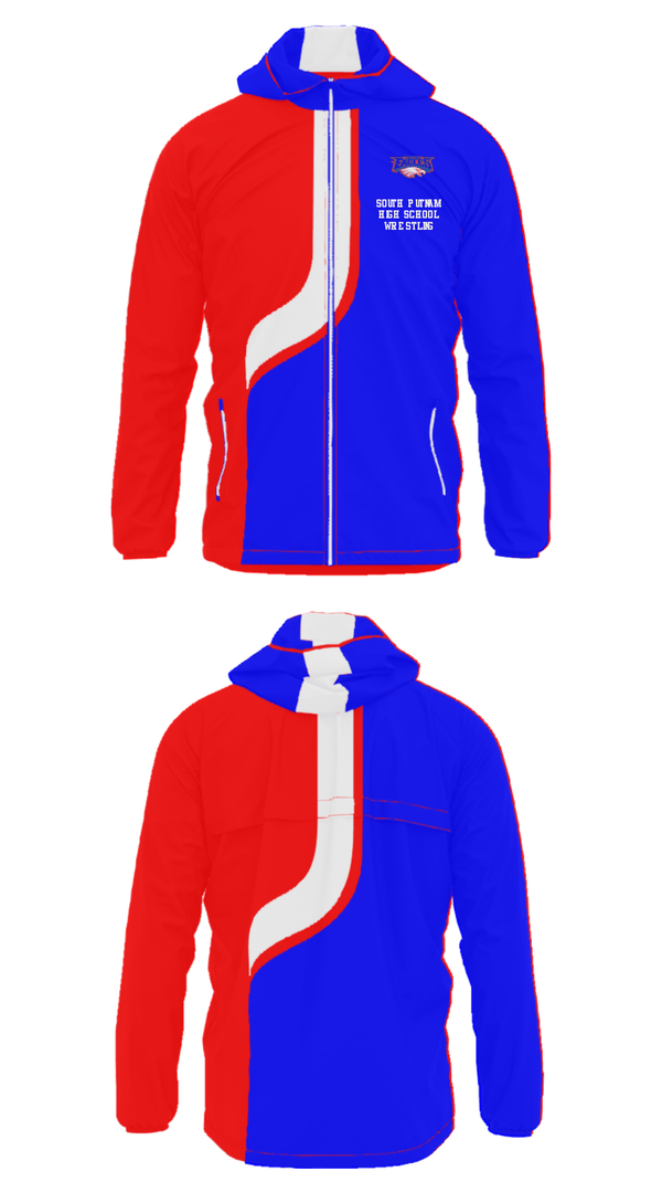 Windbreaker, South Putnam High School Wrestling, Wrestling, Teamtime, Team time, sublimation, custom sports apparel, team uniforms, spirit wear, spiritwear, sports uniforms, custom shirts, team store, custom team store, fundraiser sports, apparel fundraiser