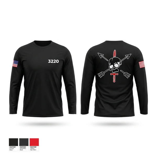 Long Sleeve Performance Shirt, B/2/3, Army, Teamtime, Team time, sublimation, custom sports apparel, team uniforms, spirit wear, spiritwear, sports uniforms, custom shirts, team store, custom team store, fundraiser sports, apparel fundraiser