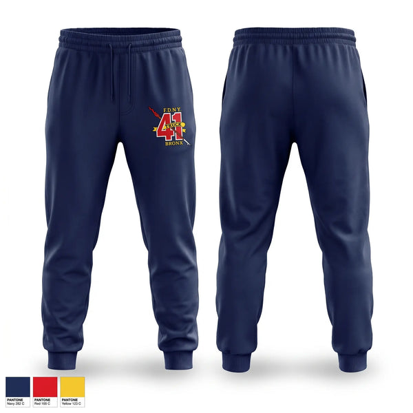 Sweatpants, Ladder 41, Fire Department, Teamtime, Team time, sublimation, custom sports apparel, team uniforms, spirit wear, spiritwear, sports uniforms, custom shirts, team store, custom team store, fundraiser sports, apparel fundraiser