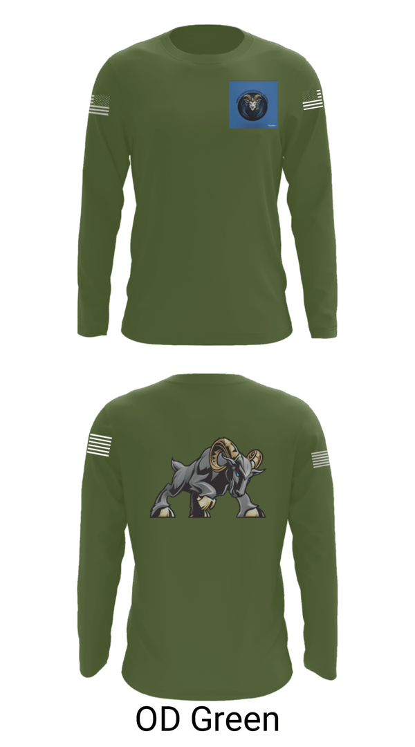Long Sleeve Performance Shirt, , Army, Teamtime, Team time, sublimation, custom sports apparel, team uniforms, spirit wear, spiritwear, sports uniforms, custom shirts, team store, custom team store, fundraiser sports, apparel fundraiser