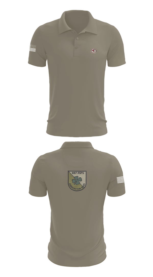 Short Sleeve Performance Polo, 887 esfs, Air Force, Teamtime, Team time, sublimation, custom sports apparel, team uniforms, spirit wear, spiritwear, sports uniforms, custom shirts, team store, custom team store, fundraiser sports, apparel fundraiser